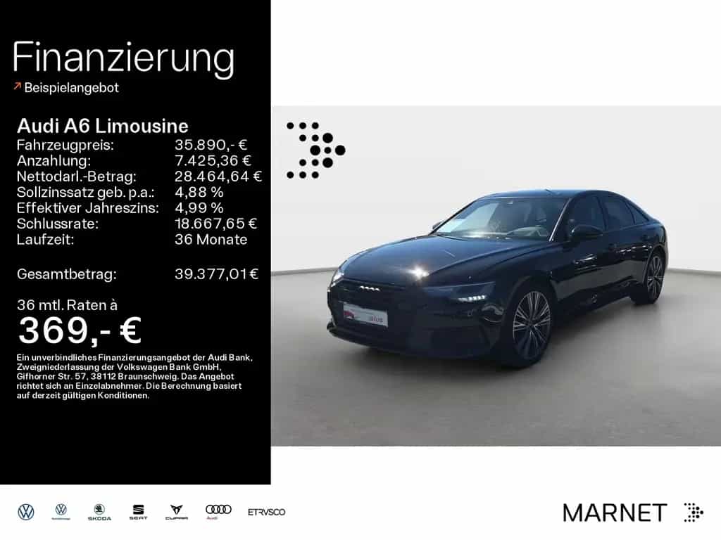 Audi A6 Limousine S line design 45 TDI quattro*Pano*H 11/2022-photo-0