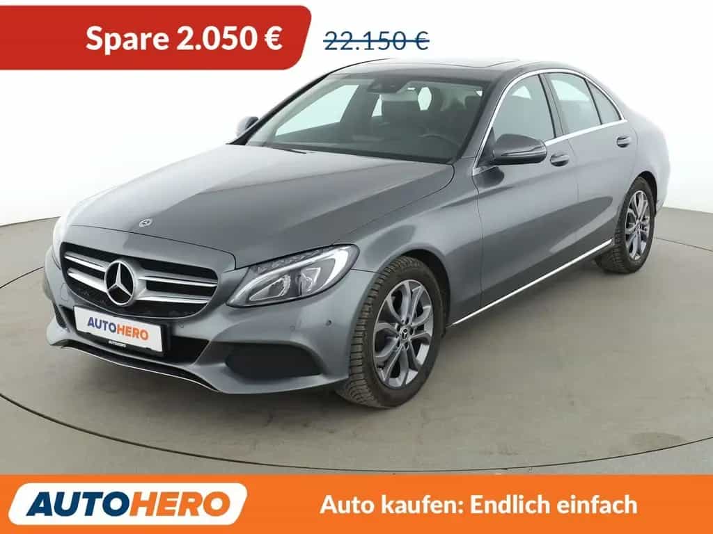 Mercedes-Benz C 200 Avantgarde Aut.*LED*TEMPO*CAM*PDC*SHZ* 09/2017-photo-0