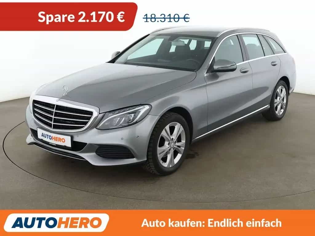 Mercedes-Benz C 180 CGI T Edition Exclusive Aut.*NAV*TEMP*AHK* 06/2015-photo-0