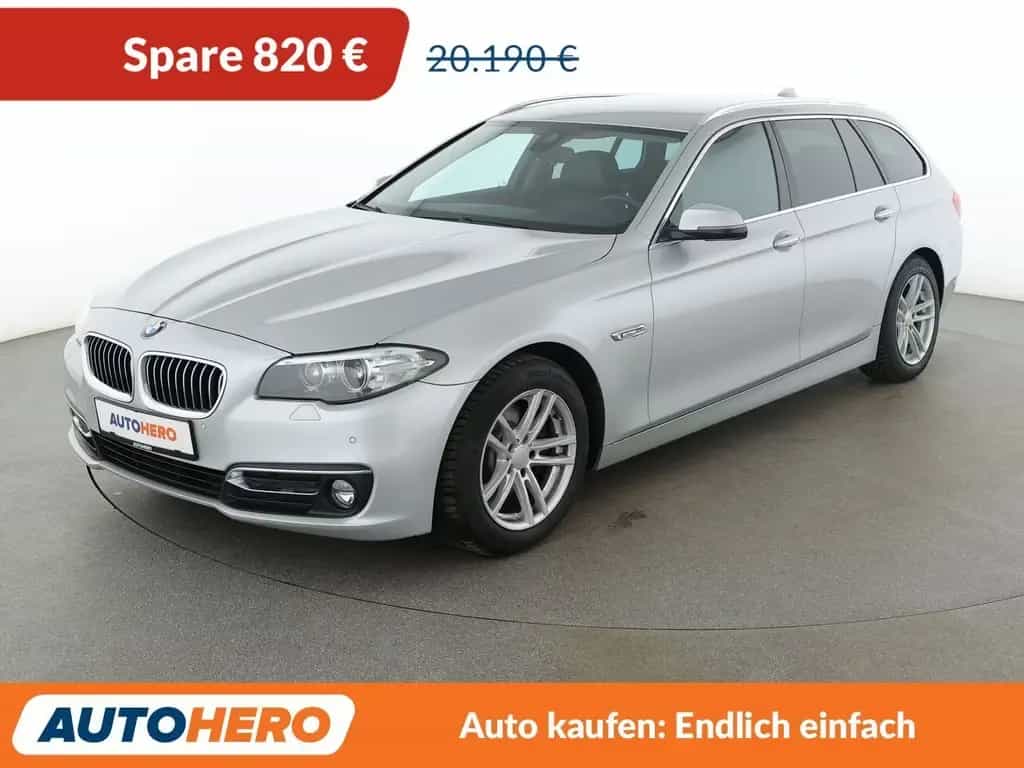 BMW 5 Series 520i Luxury Line Aut.*NAVI*BI-XENON*TEMPO*CAM* 02/2017-photo-0