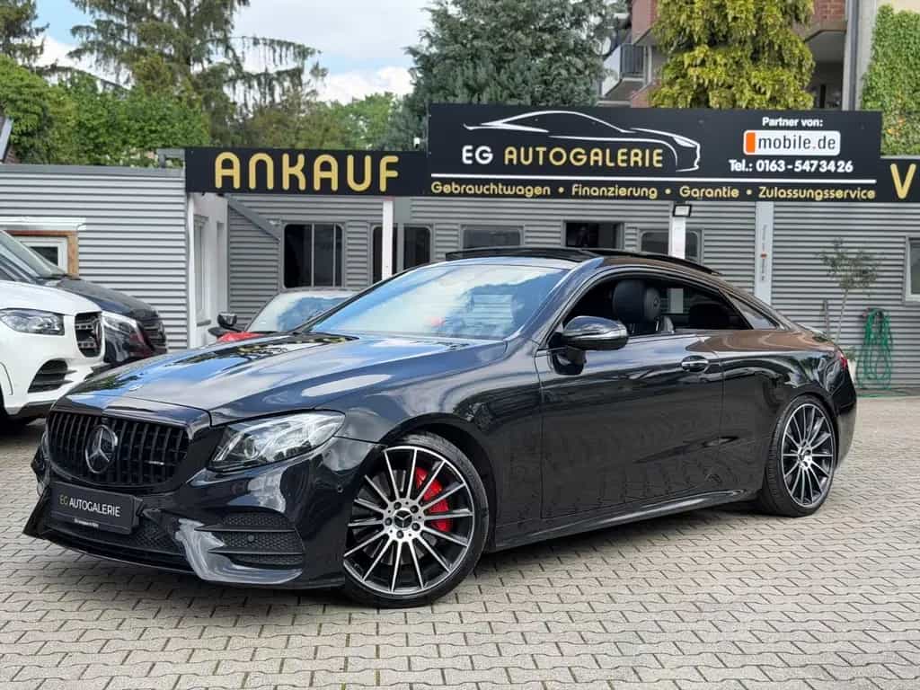 Mercedes-Benz E 400 Coupe 4Matic*AMG*PANO*WIDESCREEN*BURMESTER 04/2018-photo-0