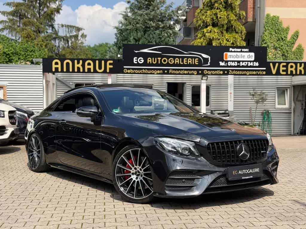 Mercedes-Benz E 400 Coupe 4Matic*AMG*PANO*WIDESCREEN*BURMESTER 04/2018-photo-2
