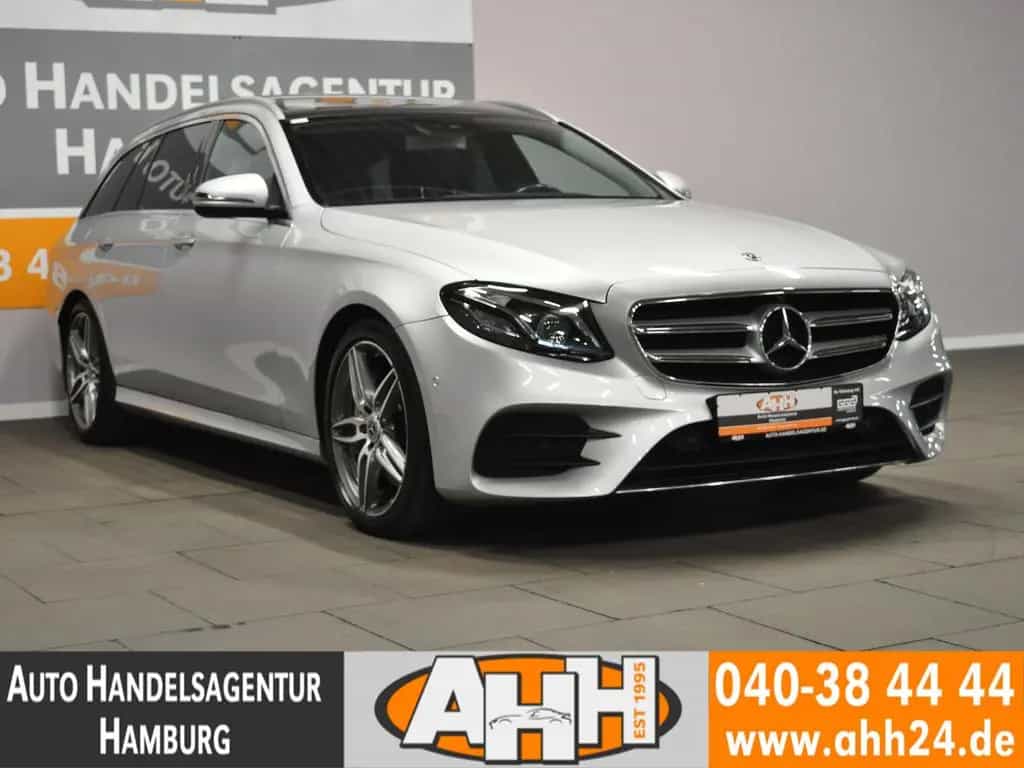 Mercedes-Benz E 400 T 4M AMG MEMO|PANO|AIR|360|AHK|LED|SOUND!! 11/2017-photo-1