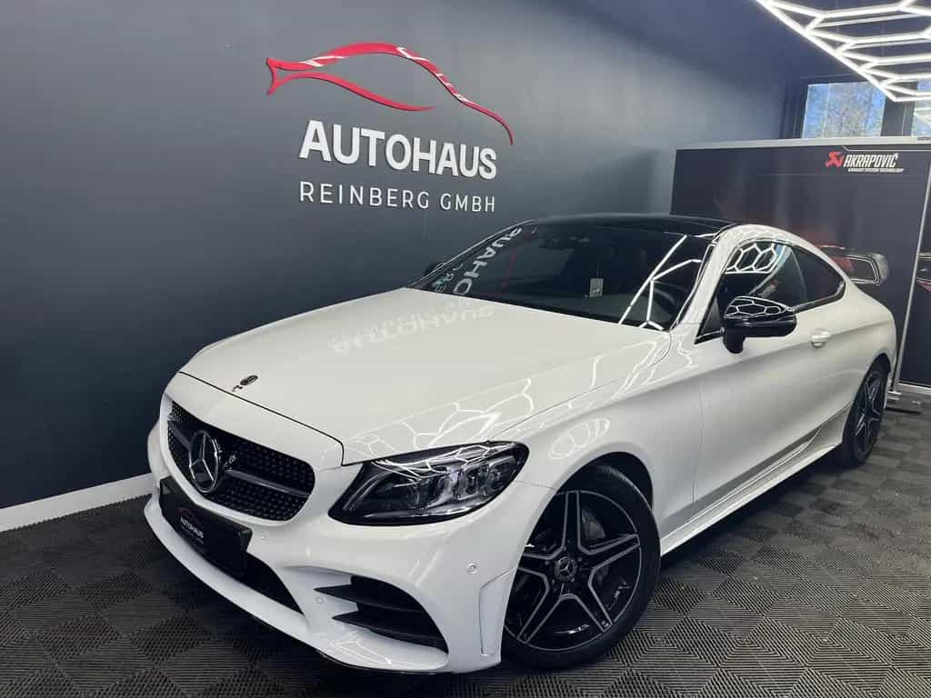 Mercedes-Benz C 200 Coupe AMG Panorama Kamera Distronic 01/2021-photo-3