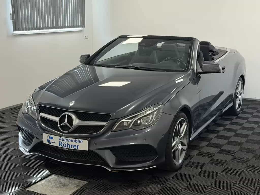 Mercedes-Benz E-Class CGI Cabrio Aut. AMG Line ILS-LED Airscarf 07/2015-photo-1