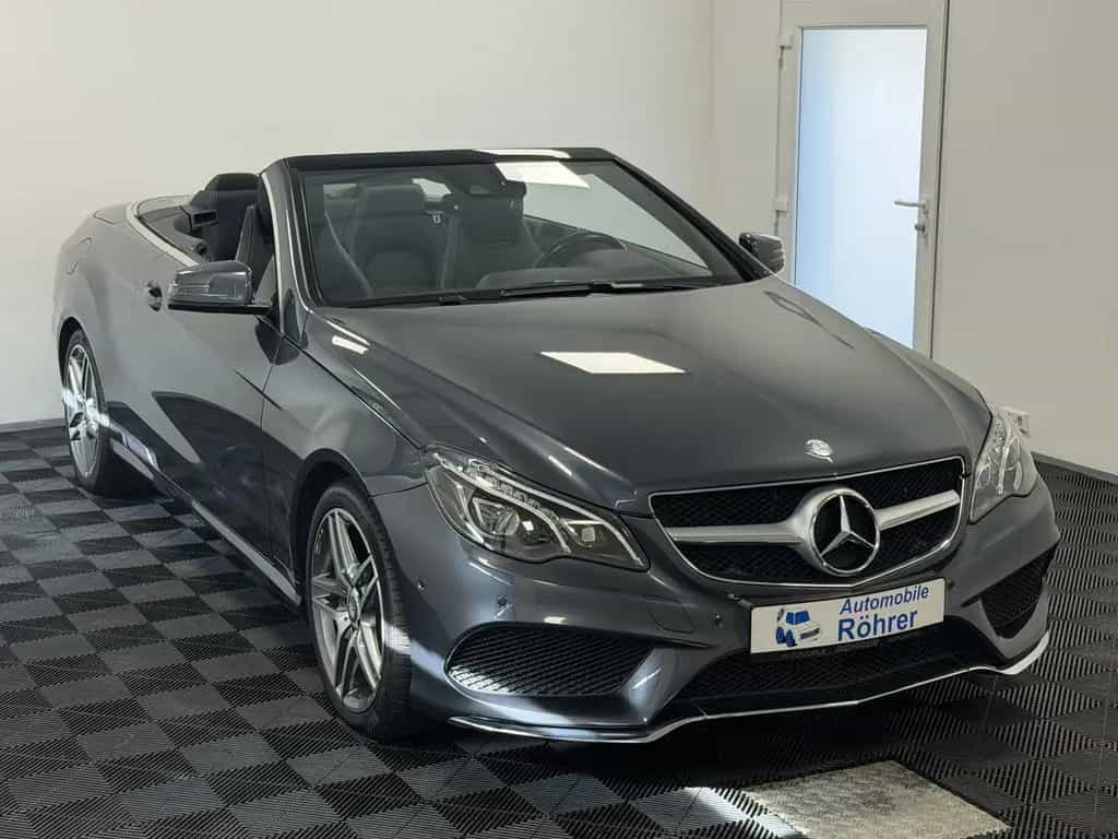 Mercedes-Benz E-Class CGI Cabrio Aut. AMG Line ILS-LED Airscarf 07/2015-photo-3