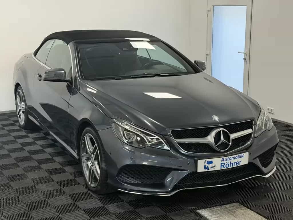 Mercedes-Benz E-Class CGI Cabrio Aut. AMG Line ILS-LED Airscarf 07/2015-photo-4