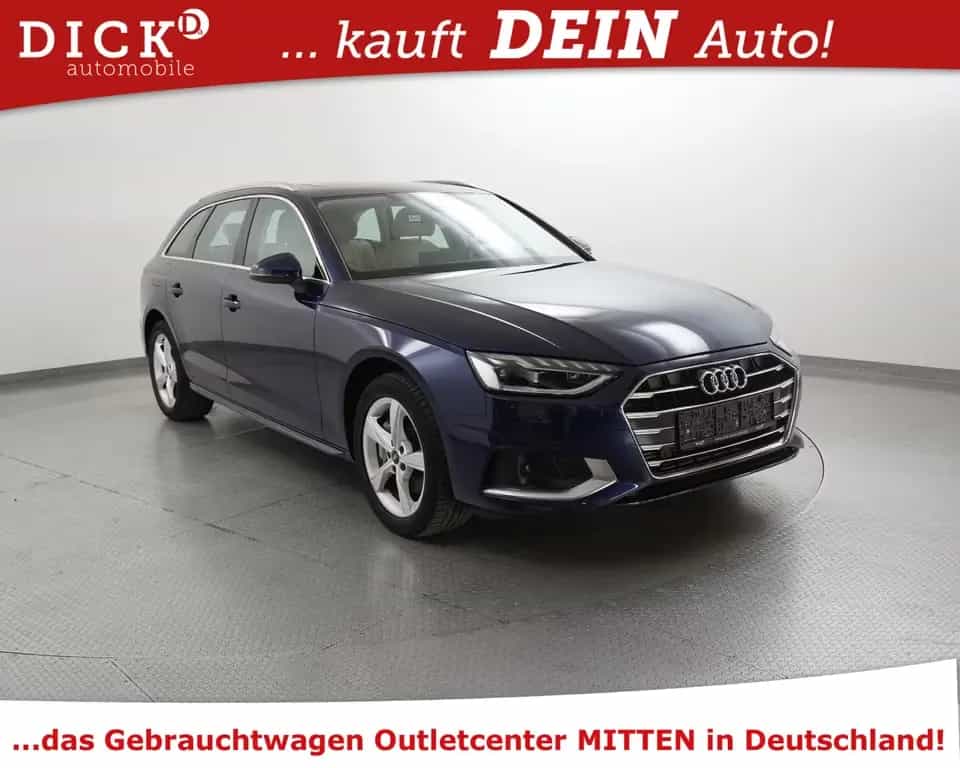 Audi A4 Av 40 TFSI S-Tr. Advan PANO+LEDER+SHZ+NAV+LED 02/2021-photo-0