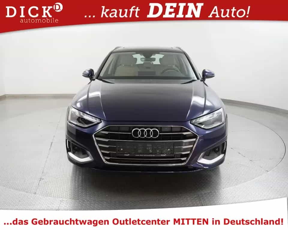 Audi A4 Av 40 TFSI S-Tr. Advan PANO+LEDER+SHZ+NAV+LED 02/2021-photo-1