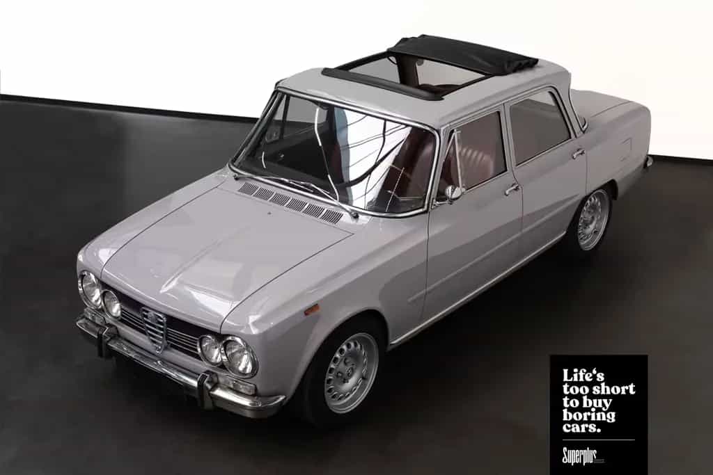 Alfa Romeo Giulia 1600 Faltdach - 109€ mtl. 06/1969-photo-0