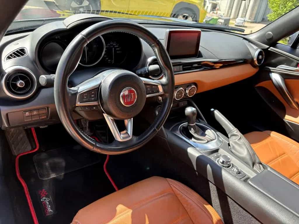 Fiat 124 Spider XENON, NAVI, LEDER 05/2017-photo-9