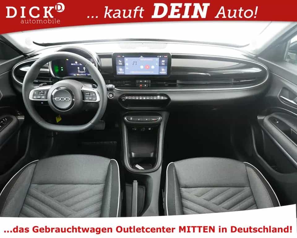 Fiat 600 1.2 DCT Style VIRTU+KAM+NAVI+LED+SHZ+KEY+TEM 10/2024-photo-10