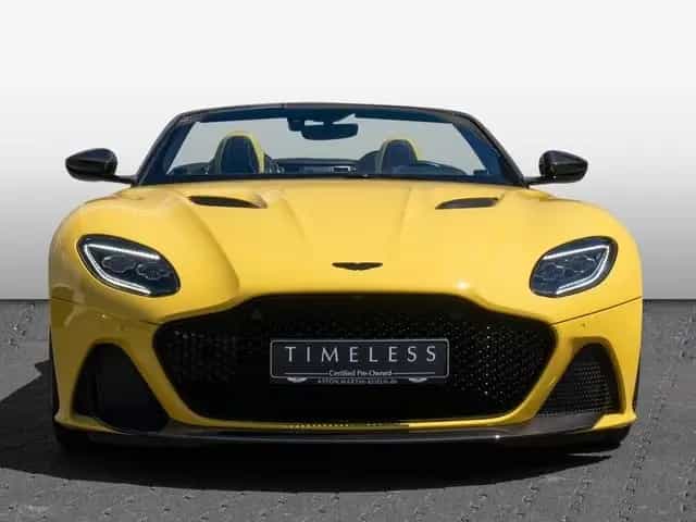 Aston Martin DBS Volante Frosted Glass Yellow Carbon 09/2022-photo-2