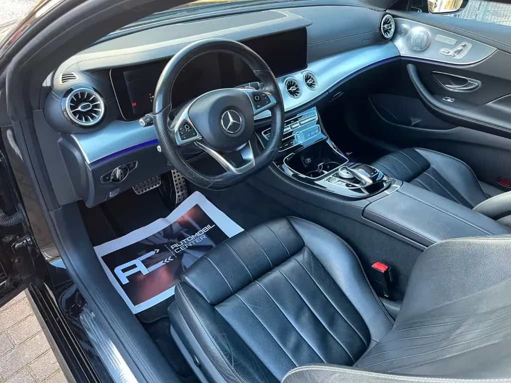 Mercedes-Benz E 400 Coupe 4M AMG + Soft Close+ Widescreen+Pano 12/2017-photo-9