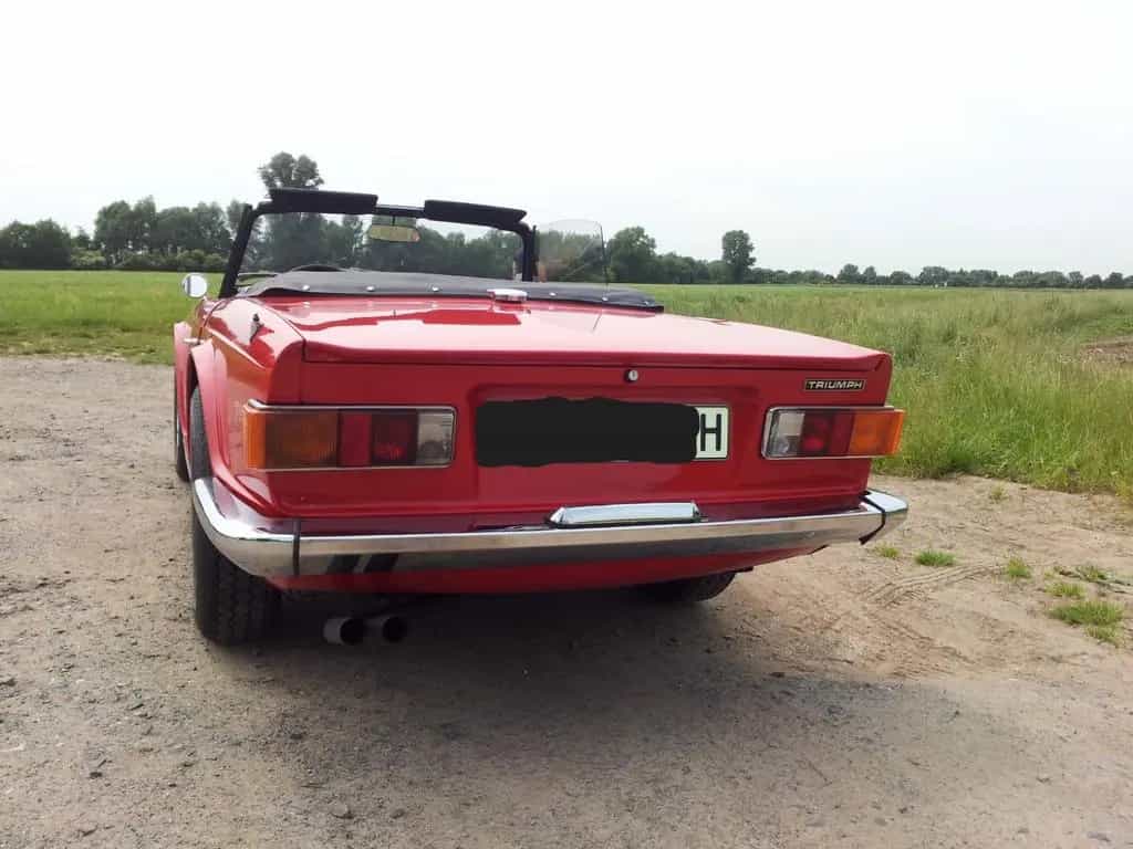 Triumph TR6 06/1972-photo-5
