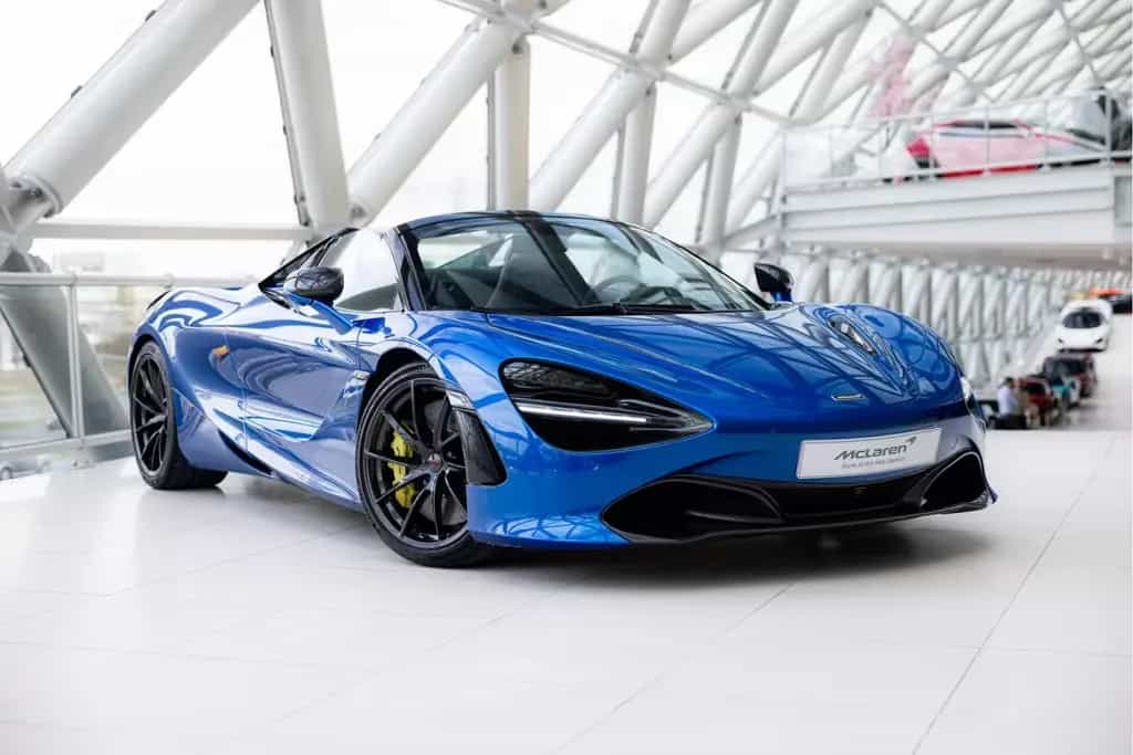 McLaren 720S Spider 4.0 V8 Performance | Volcano Blue | 10/2021-photo-0