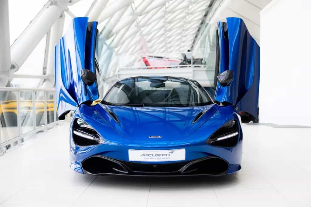 McLaren 720S Spider 4.0 V8 Performance | Volcano Blue | 10/2021-photo-5