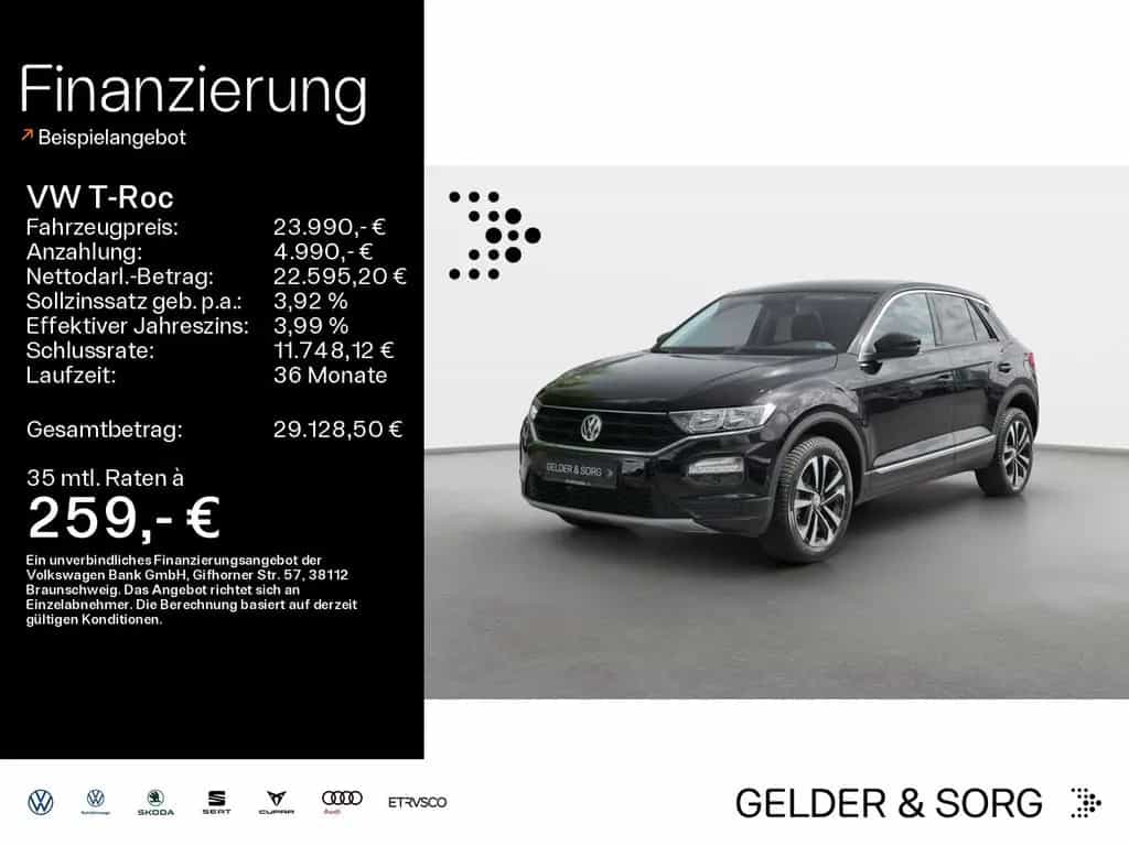 Volkswagen T-Roc 1.5 TSI Style IQ.DRIVE*AppConnect*Standh. 01/2020-photo-0