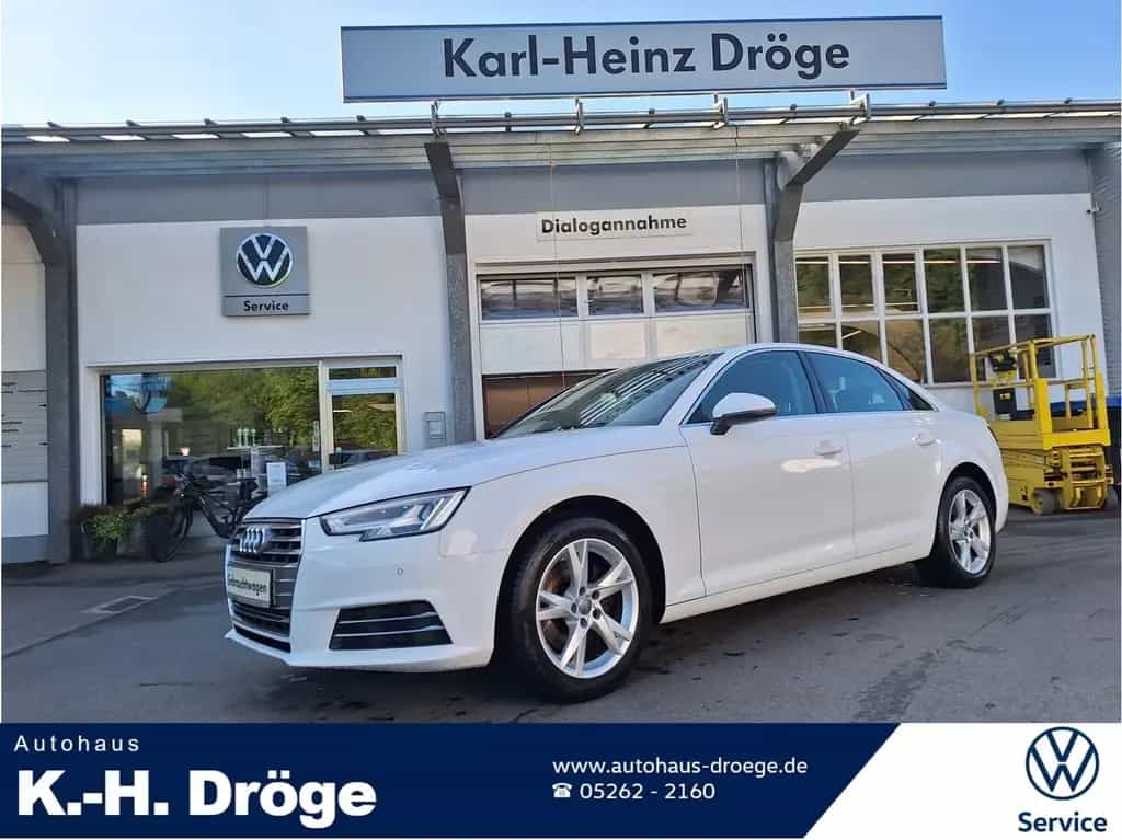 Audi A4 Limousine Sport 2.0 TFSI B&O LED AHK Massage 07/2018-photo-0