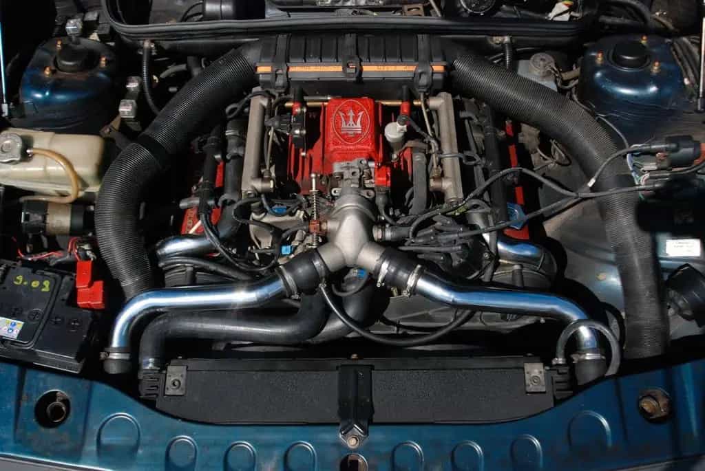 Maserati 222 Blue/Cream Leather  240 HP 11/1988-photo-10
