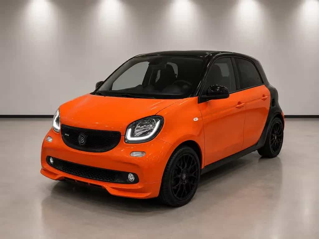 Smart ForFour Brabus Aut. Leder Navi Faltdach 06/2017-photo-2