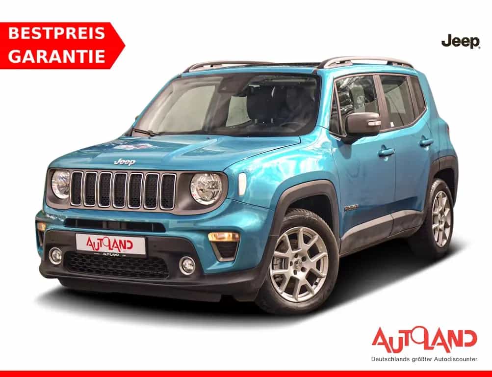 Jeep Renegade 1.3 Limited Aut. Panorama ACC Navi USB 12/2019-photo-0
