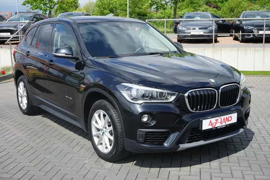 BMW X1 sDrive 18i Advantage LED Navi Tempomat AHK 01/2018-photo-3