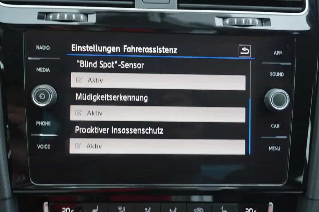 Volkswagen Golf VII 1.5 Highline LED Totwinkel App Connect 11/2019-photo-23