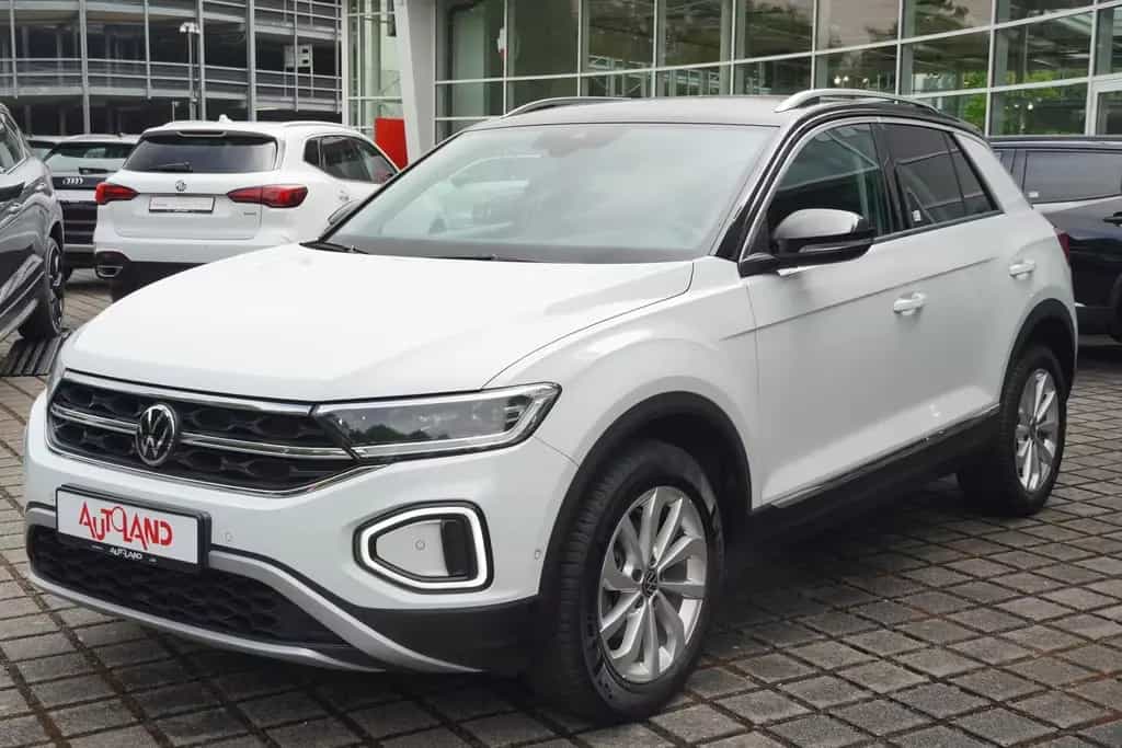 Volkswagen T-Roc 1.0 TSI Style IQ-Light Navi Teilleder ACC 02/2023-photo-0