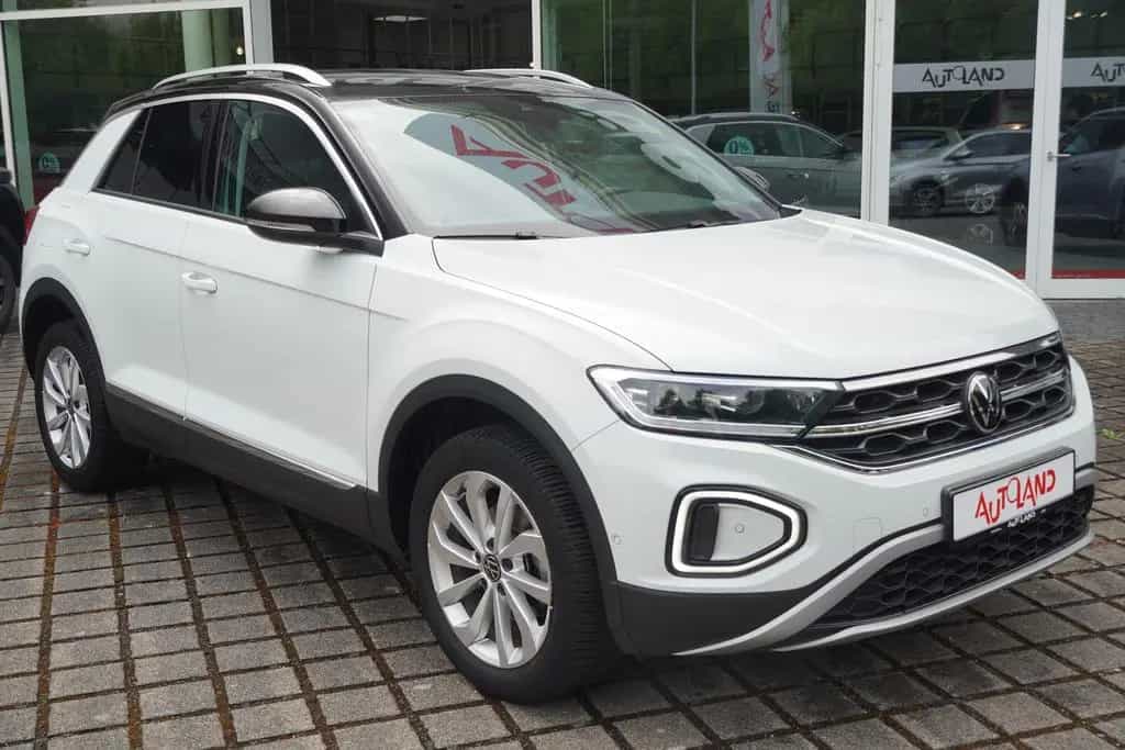 Volkswagen T-Roc 1.0 TSI Style IQ-Light Navi Teilleder ACC 02/2023-photo-2