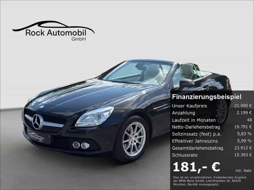 Mercedes-Benz SLK 200 Roadster 7G-TRONIC Automatik *Garantie* 06/2011-photo-0