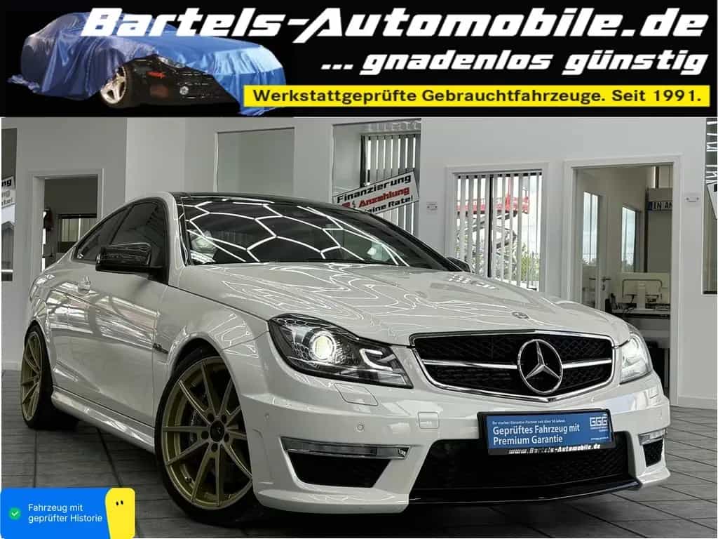 Mercedes-Benz C 63 AMG 6.3, Pano, Carbon Paket, Deutsch, H&K 01/2013-photo-0
