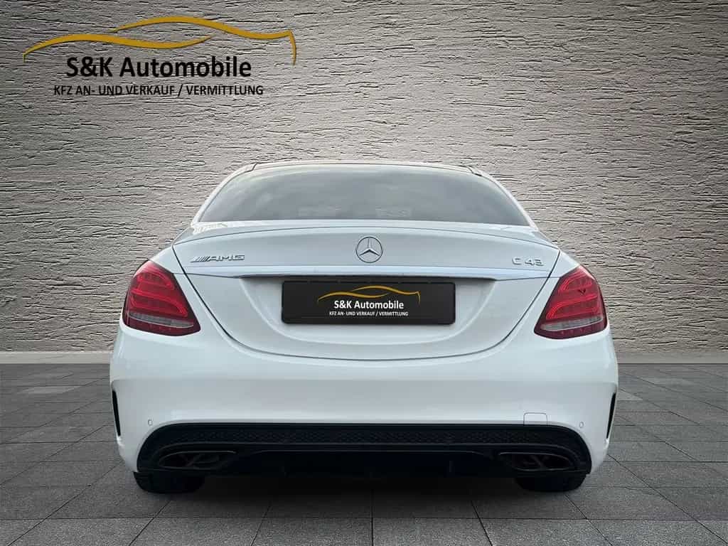 Mercedes-Benz C 43 AMG *4Matic*Burmester*360Grad*Gepflegt 08/2017-photo-3