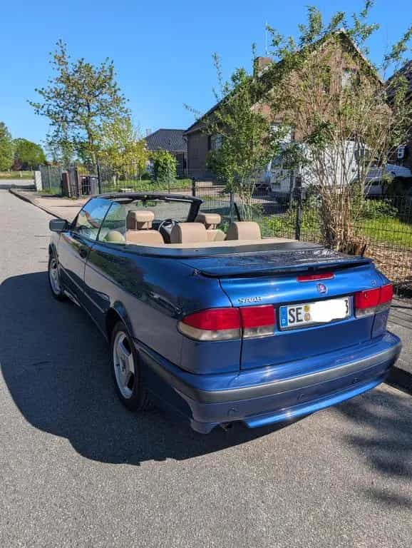 Saab 9-3 2.0t Cabriolet SE RHD 10/2002-photo-1