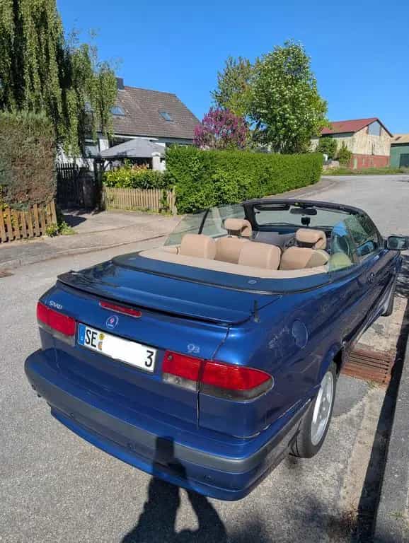 Saab 9-3 2.0t Cabriolet SE RHD 10/2002-photo-2