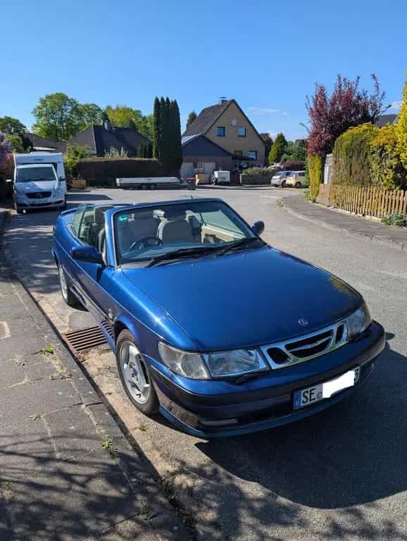 Saab 9-3 2.0t Cabriolet SE RHD 10/2002-photo-3