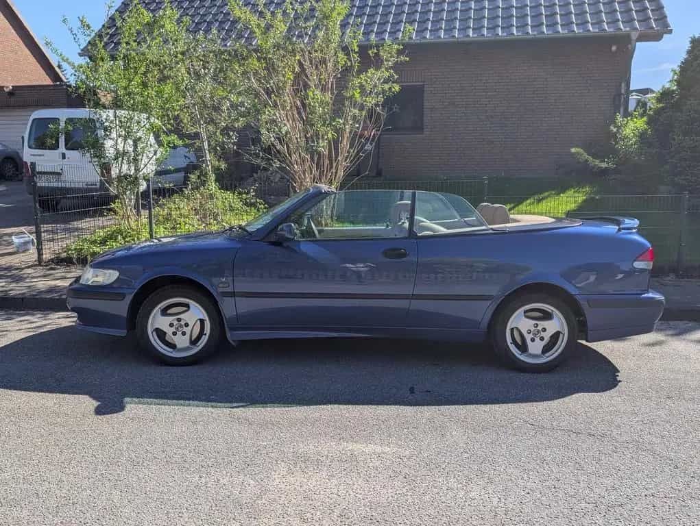 Saab 9-3 2.0t Cabriolet SE RHD 10/2002-photo-8
