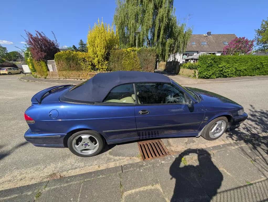 Saab 9-3 2.0t Cabriolet SE RHD 10/2002-photo-9
