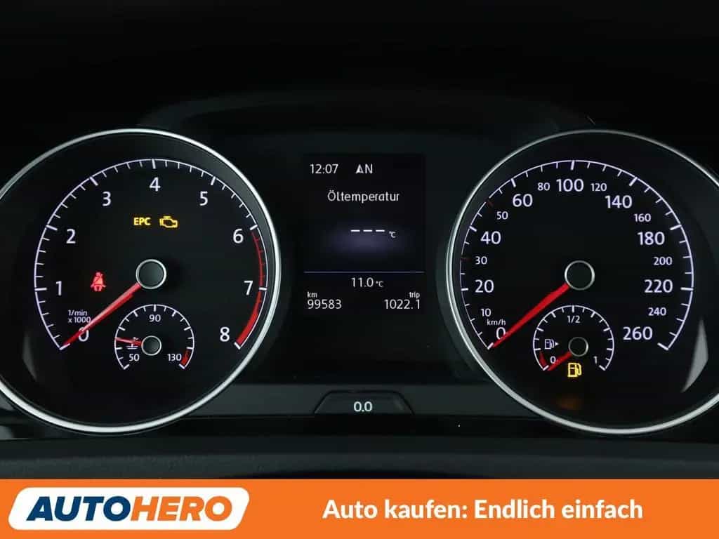Volkswagen Golf VII 1.4 TSI Allstar BMT *NAVI*TEMPO*PDC*SHZ 01/2017-photo-19