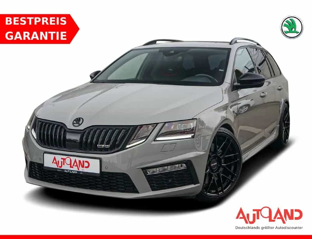 Skoda Octavia Combi 2.0 RS LED Sitzheizung PDC DAB USB 10/2018-photo-0