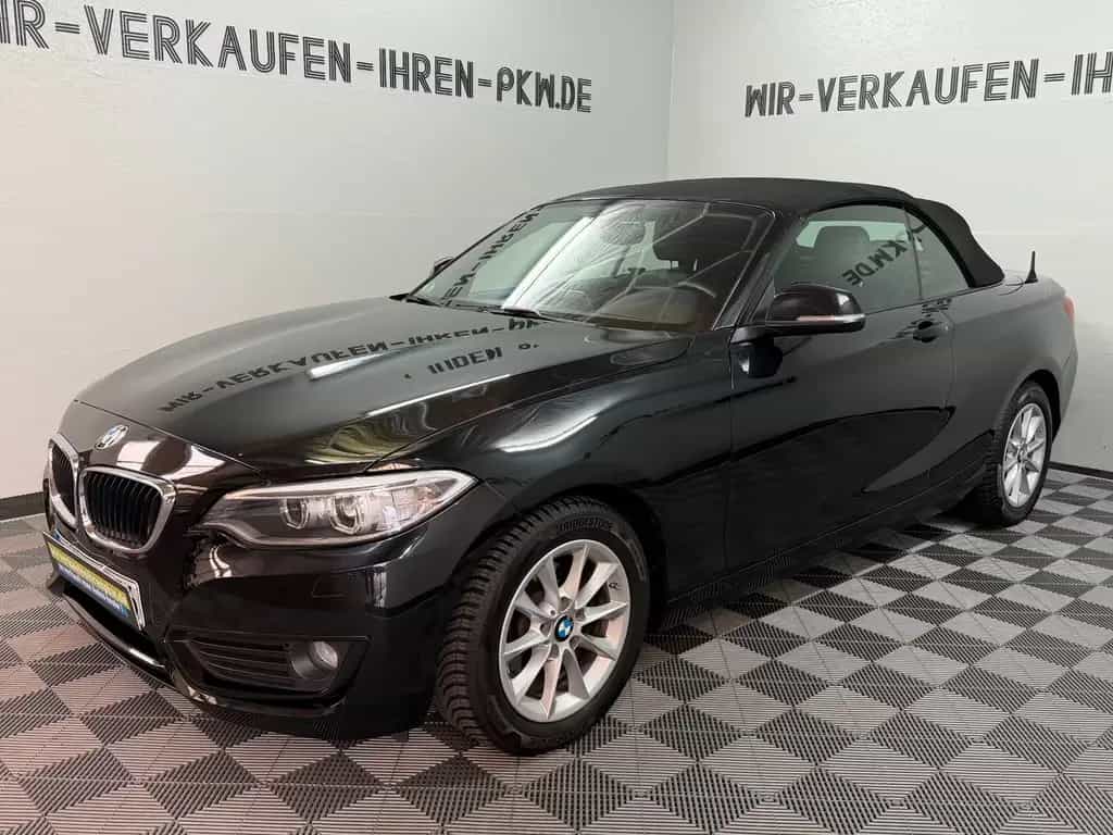 BMW 2 Series i Cabrio Advantage 1.Hand BMW History 100% 08/2015-photo-0