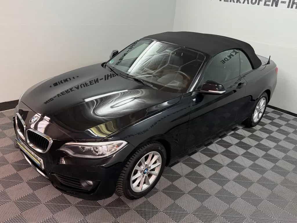 BMW 2 Series i Cabrio Advantage 1.Hand BMW History 100% 08/2015-photo-1
