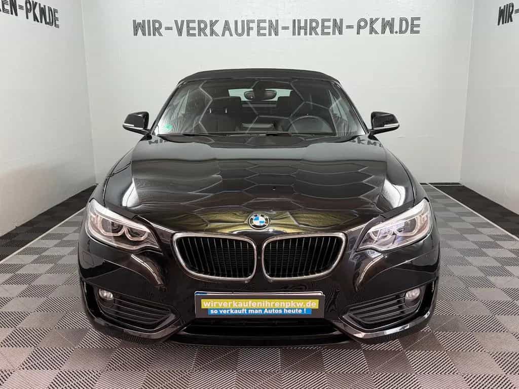 BMW 2 Series i Cabrio Advantage 1.Hand BMW History 100% 08/2015-photo-2