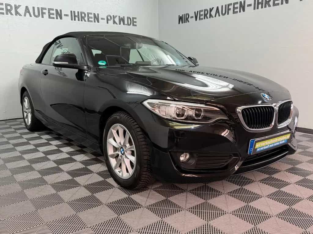 BMW 2 Series i Cabrio Advantage 1.Hand BMW History 100% 08/2015-photo-3