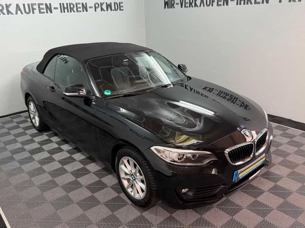 BMW 2 Series i Cabrio Advantage 1.Hand BMW History 100% 08/2015-photo-4