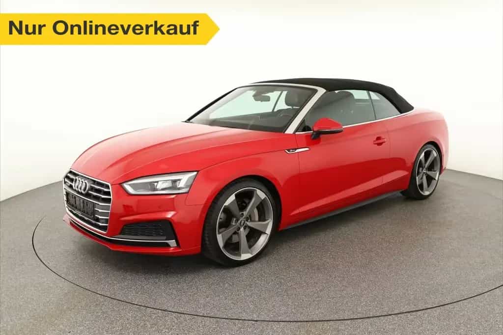 Audi A5 Cabriolet 2.0 TFSI sport quattro LED+NAVI+SHZ 01/2018-photo-0