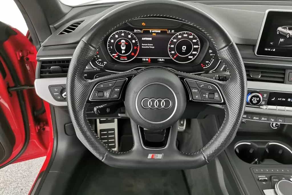 Audi A5 Cabriolet 2.0 TFSI sport quattro LED+NAVI+SHZ 01/2018-photo-12
