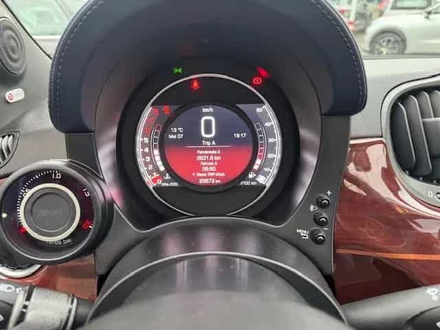 Abarth 695C Rivale  Mahagoni LEDER Sitzheizung 07/2019-photo-28
