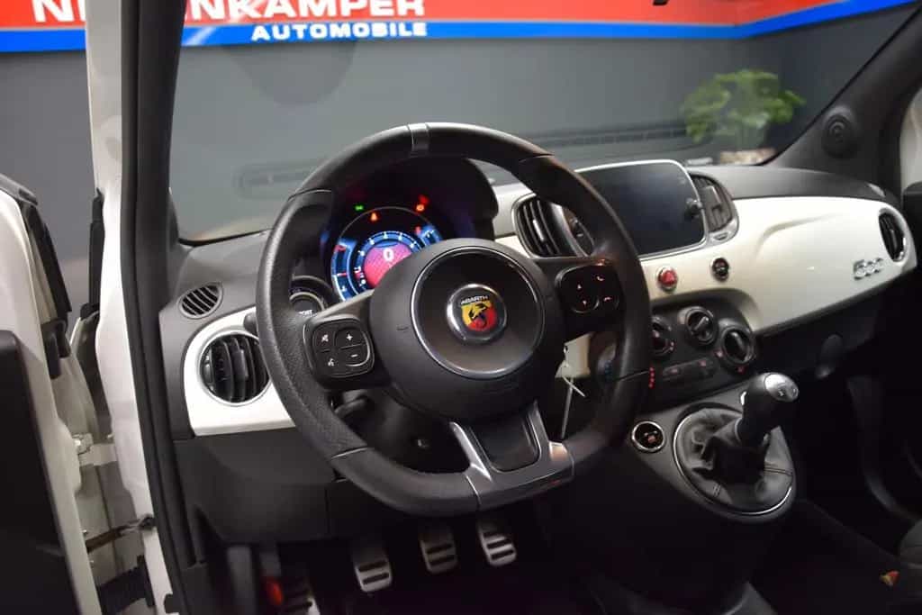 Abarth 595C LED PDC CarPlay Android Auto PDC Faltdach 10/2020-photo-21