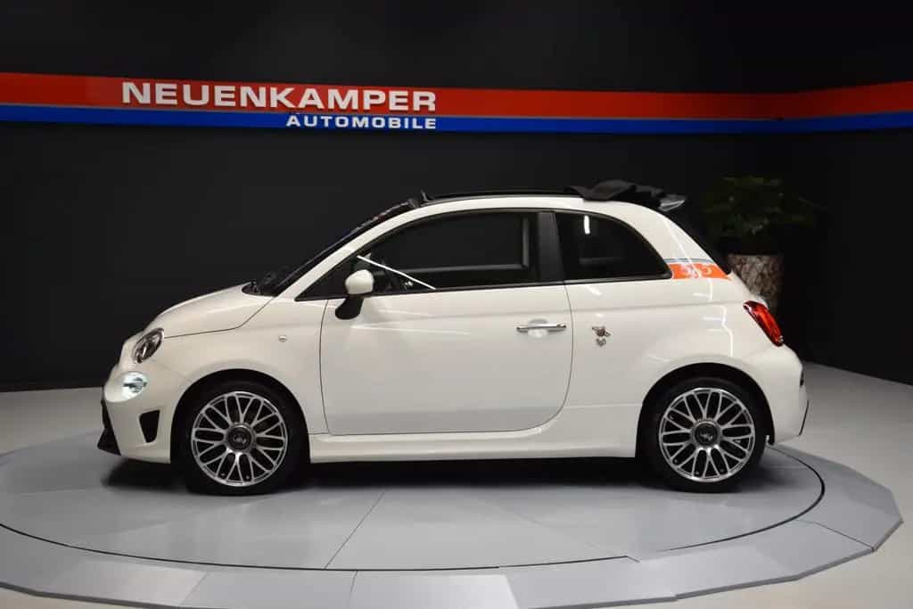 Abarth 595C LED PDC CarPlay Android Auto PDC Faltdach 10/2020-photo-3